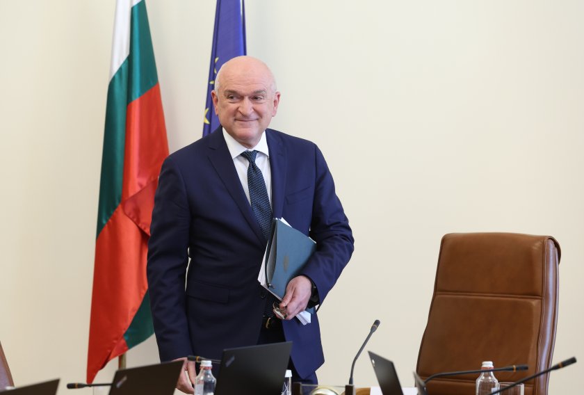 главчев официално предложи себе външен министър писмо президента