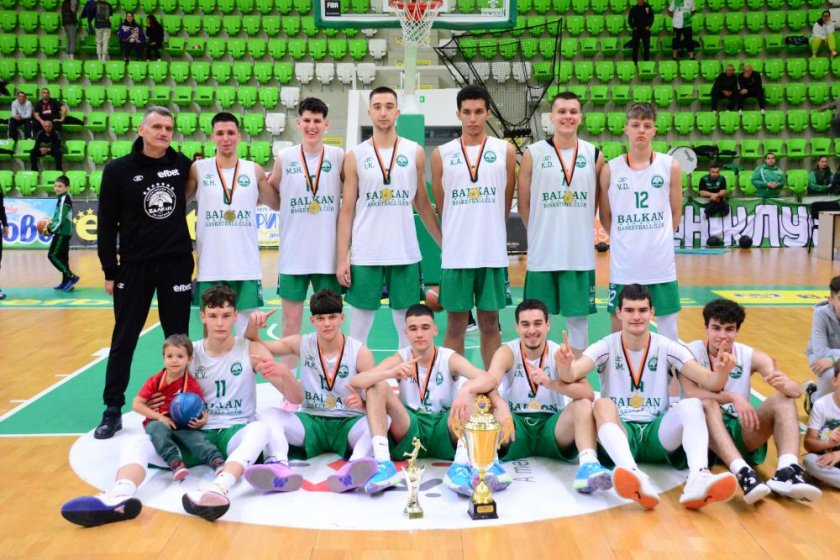 баскетболистите балкан стартираха успешно защитата титлата финалите юноши години