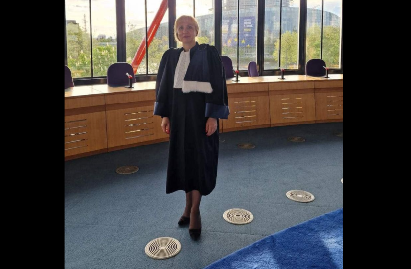 диана ковачева положи клетва съдия европейския съд правата човека
