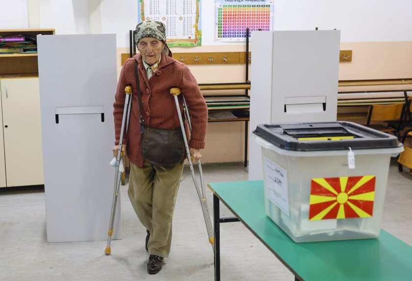 Снимка: Решаващ вот за европейското бъдеще на Северна Македония