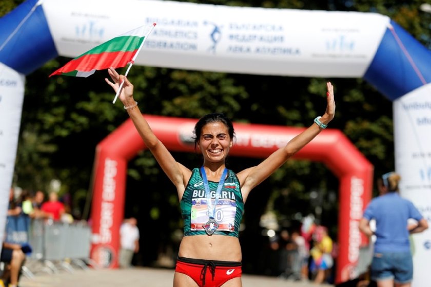 маринела нинева стана балканска шампионка маратон жените