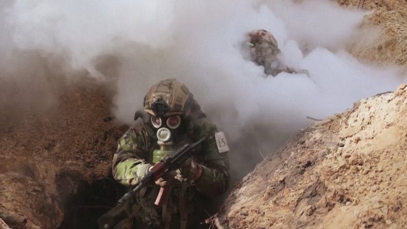 Съединените щати обвиниха Русия, че използва химическо оръжие срещу Украйна.