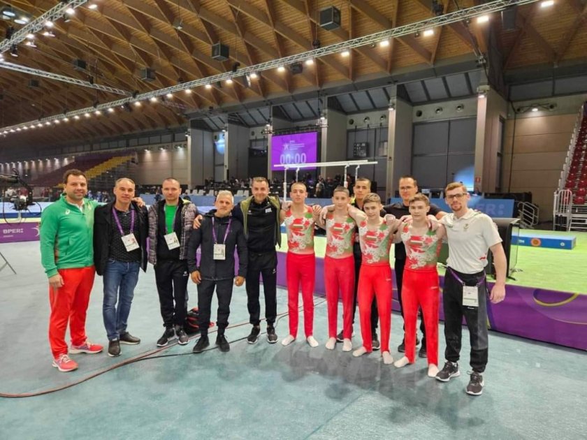 давид иванов класира четири финала европейското спортна гимнастика младежи