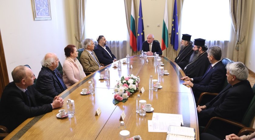 главчев срещна представители религиозните общности българия