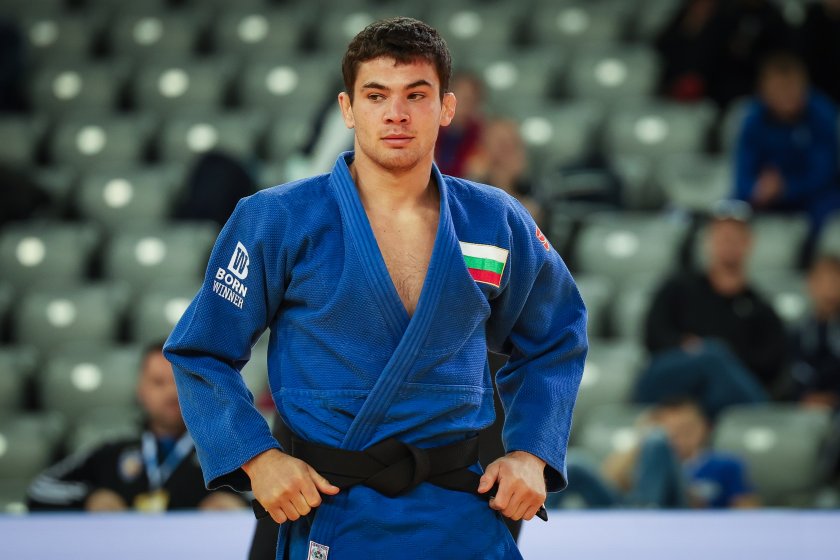 Снимка: Марк Христов достигна до репешажите на европейското първенство по джудо в Загреб, но претърпя поражение