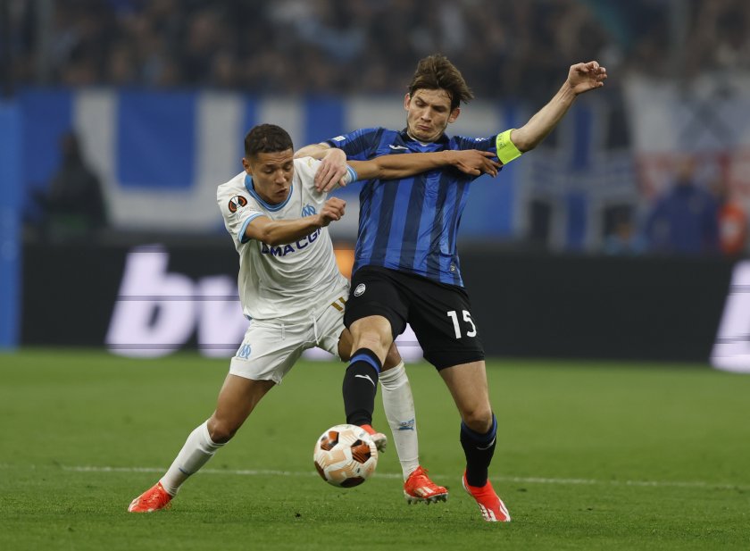 Аталанта победи Олимпик Марсилия с 3:0 в полуфинален реванш от