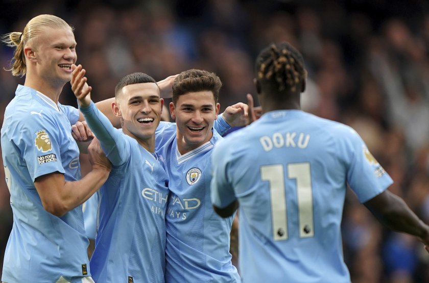 Манчестър Сити спечели четвърта поредна шампионска титла във Висша лига.