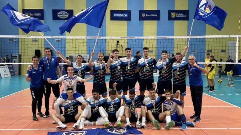левски софия спечели титлата държавното първенство волейбол години