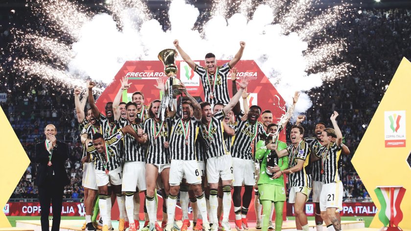 ювентус спечели път историята купата италия