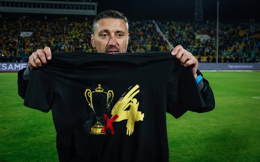 Треньорът на Ботев Пловдив Душан Керкез отдаде дължимото на своите