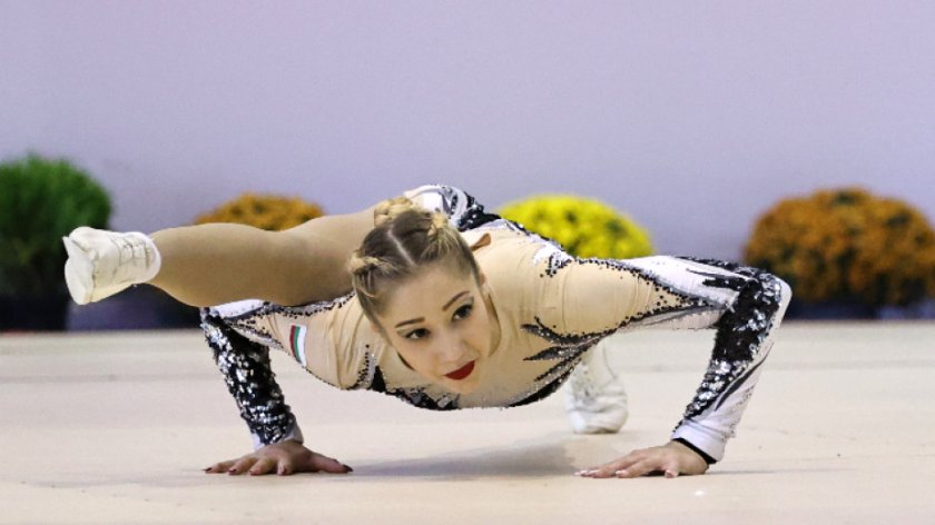 борислава иванова класира финала турнир спортна аеробика прага