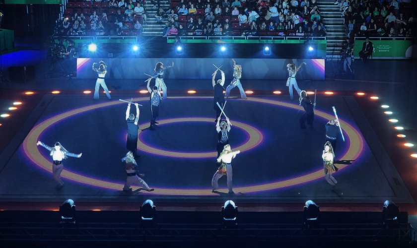 европейското първенство художествена гимнастика открито красива шоупрограма