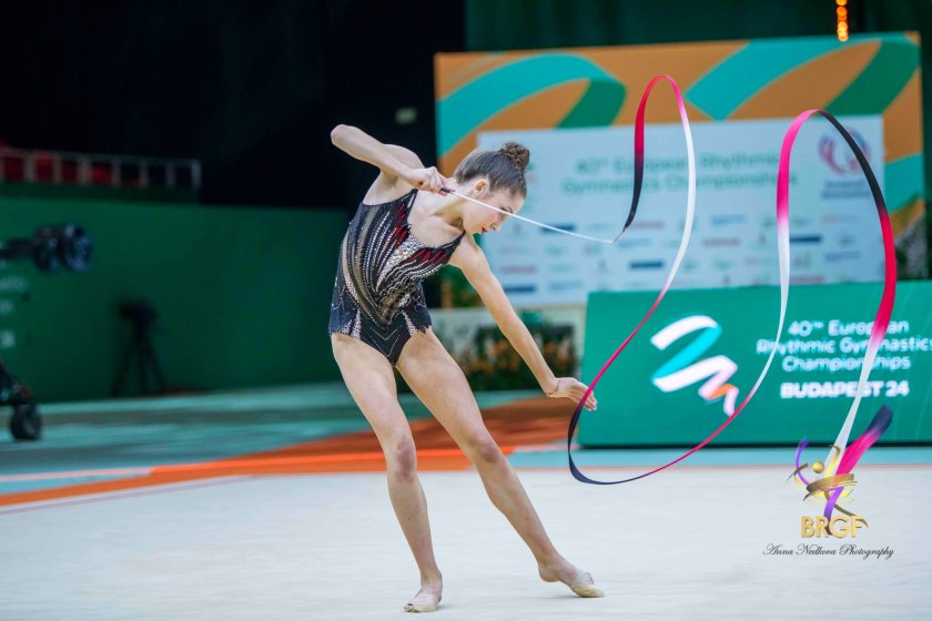 второ българия отборното класиране девойките европейското първенство художествена гимнастика