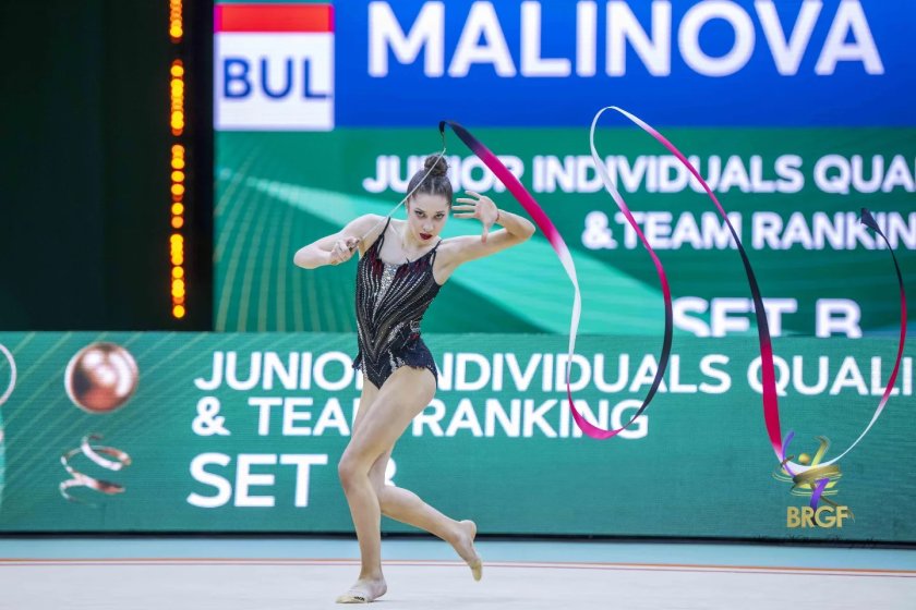 дара малинова магдалена вълкова донесоха първите отличия българия европейското първенство художествена гимнастика
