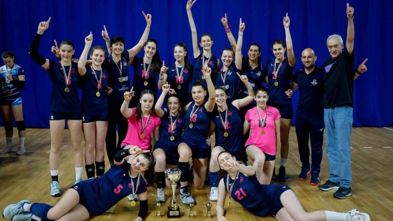 отборът цпвк спечели шампионската титла волейбол момичета u16
