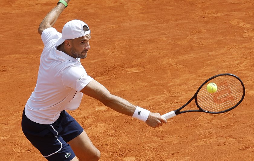 Григор Димитров се класира по убедителен начин за третия кръг