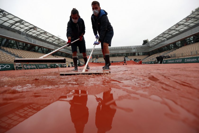 Дъжд ще забави сериозно началото на мачовете на Виктория Томова