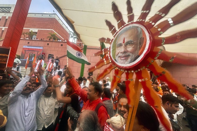 победата моди изборите индия толкова убедителна очакваше