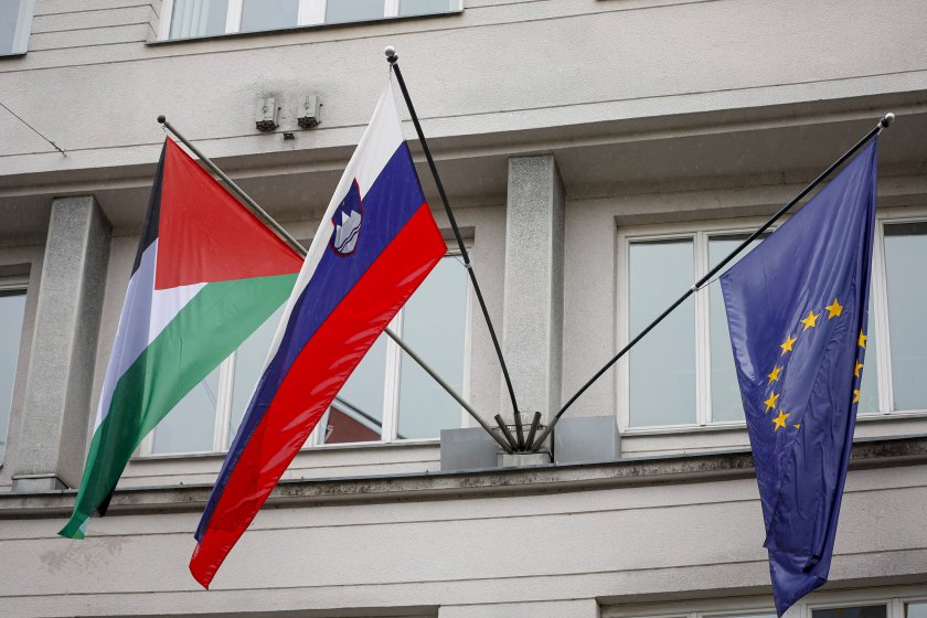 словения одобри решение признаване независима палестинска държава