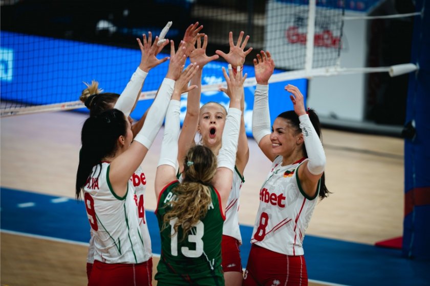женският национален отбор българия победи република корея записа първи успех лигата нациите