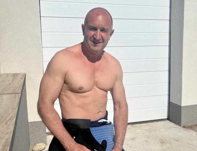 В деня за размисъл президентът Румен Радев се включи в