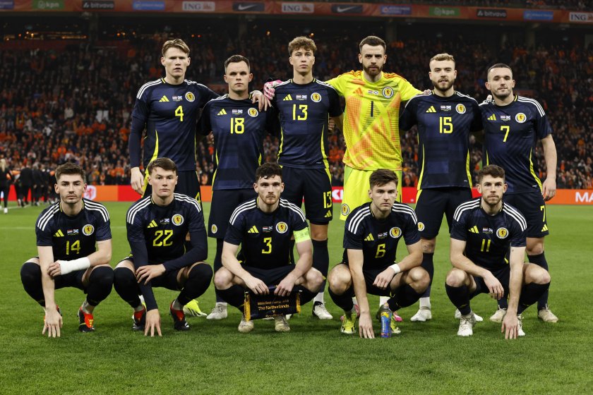шотландският национален отбор футбол пристигна германия евро 2024