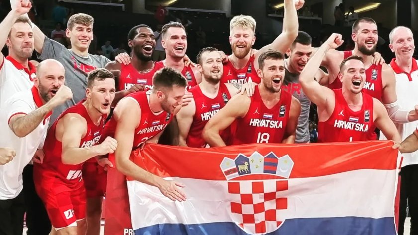 баскетболисти защитават цветовете хърватия олимпийската квалификация гърция