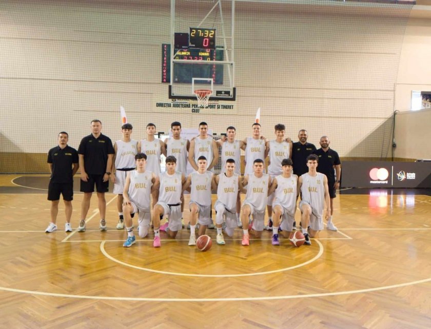 Българските баскетболисти U18 записаха първа победа на Балканиадата в Румъния