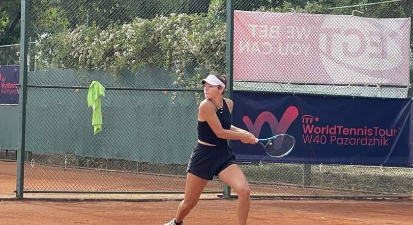 Лия Каратанчева се класира за полуфиналите на двойки на турнир по тенис в Швеция