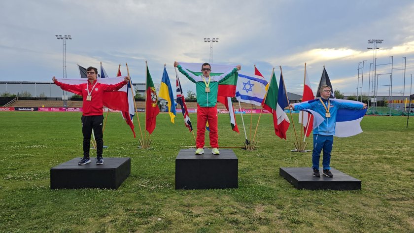 девет медала българия еврошампионата лека атлетика спортисти интелектуални увреждания