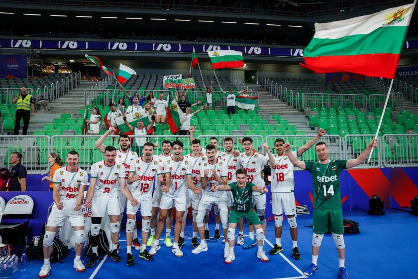 България с трета победа във Волейболната лига на нациите