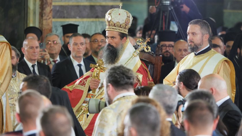 enthronement new bulgarian patriarch has begun photos