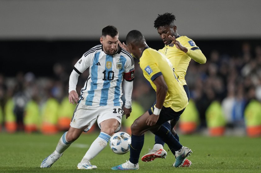 Лионел Меси пропуска мача на Аржентина срещу Перу