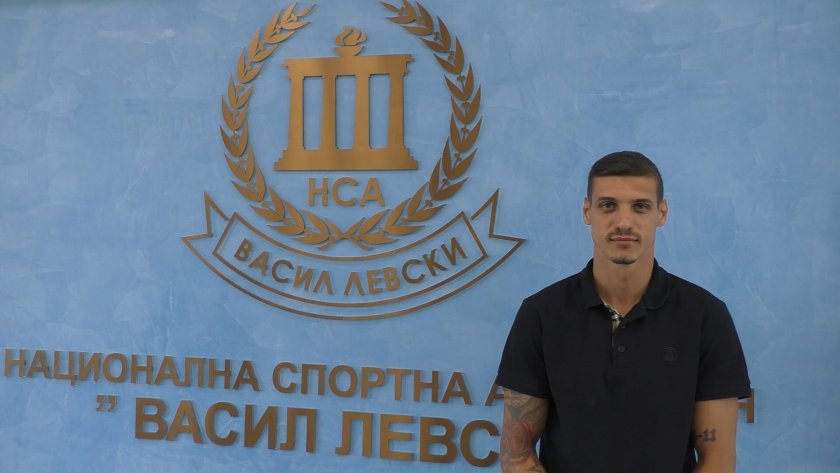 Кирил Десподов ще бъде студент в Национална спортна академия. Футболист