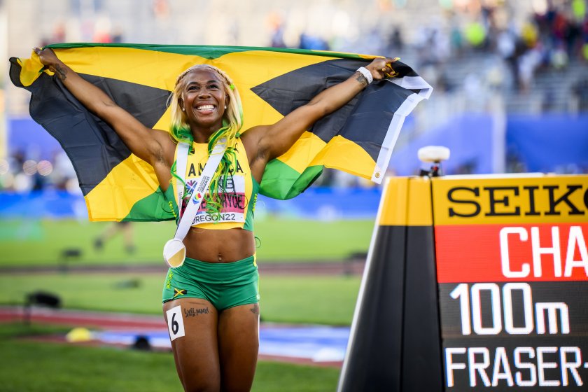 Двукратната олимпийска и петкратна световна шампионка в спринта на 100
