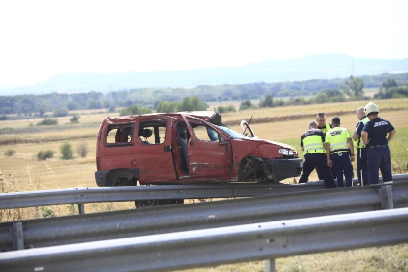 Две жени загинаха при катастрофа на автомагистрала Малица. Тежкият инцидeнт