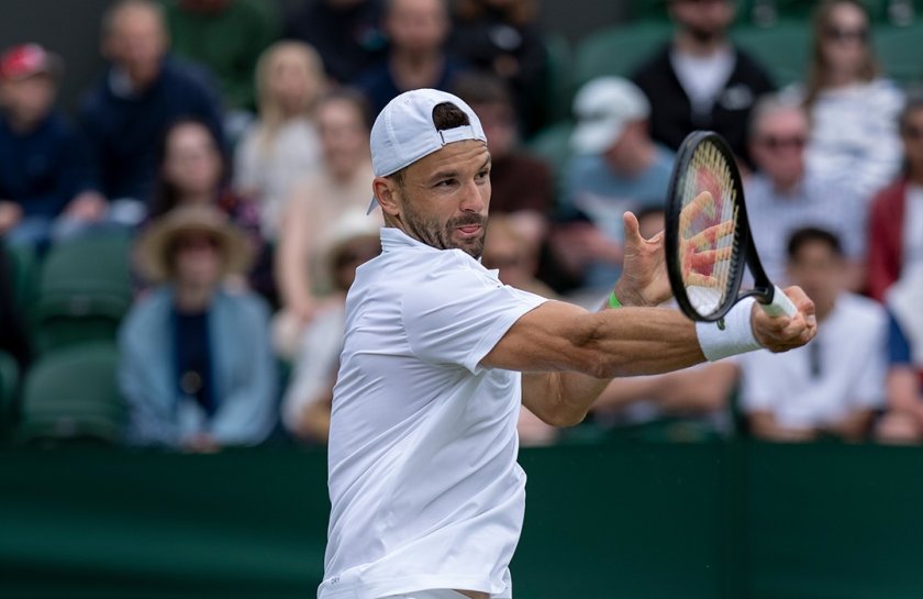 Най-добрият български тенисист Григор Димитров ще изиграе двубоя си от