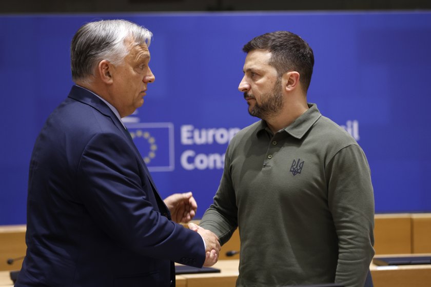 Неочаквана визита в Киев - унгарският премиер Виктор Орбан пристигна