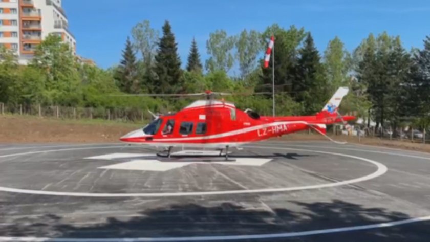медицински хеликоптер стига велико търново софия минути