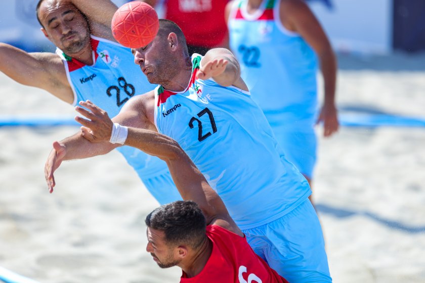 националните плажен хандбал борят местата евроквалификациите
