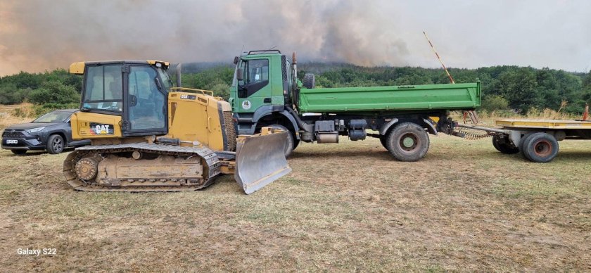 Две верижни машини на Южноцентрално държавно предприятие-Смолян работят за направата