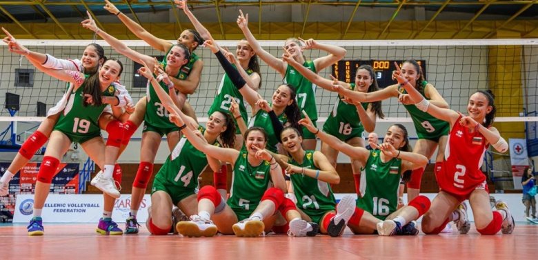 България U18 в спор срещу Белгия за титлата на Евроволей