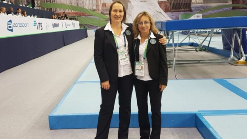 българия представена двама съдии олимпийския турнир скокове батут париж
