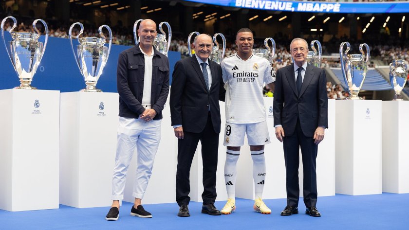 Килиан Мбапе е най-скъпоплатеният футболист в историята на Реал Мадрид