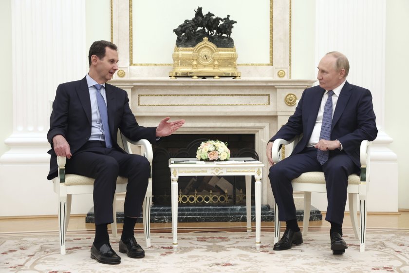 Владимир Путин Башар Асад
