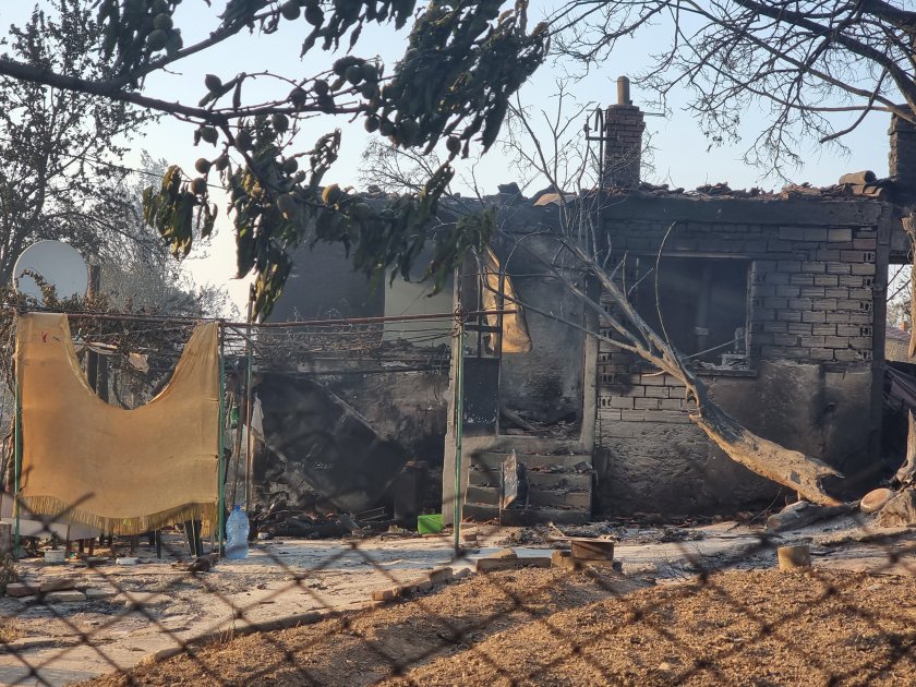 situation yambol remains challenging wildfire has almost reached bulgarian turkish border