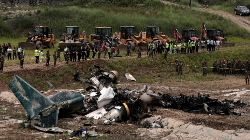 самолетна катастрофа взе жертви непал