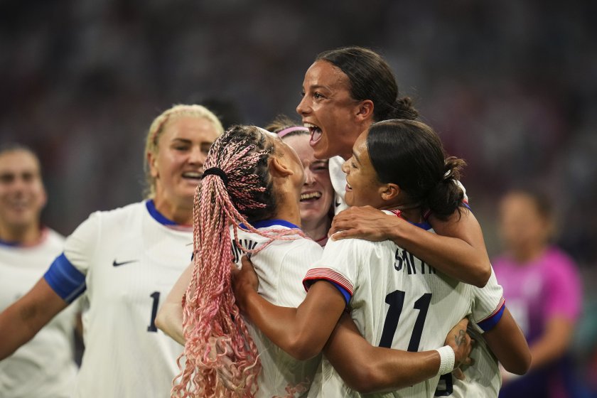 САЩ футбол жени Париж 2024