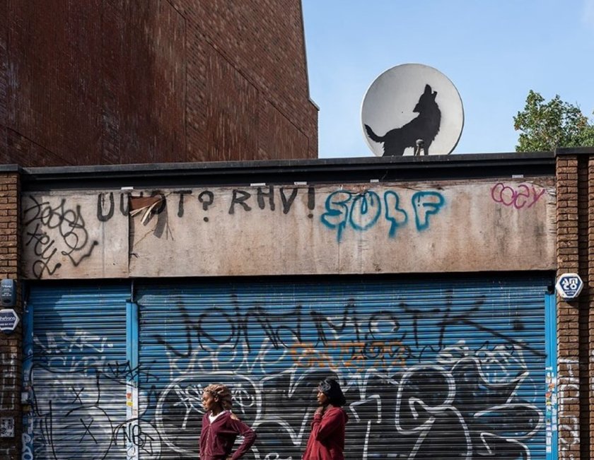 Най-прочутият графити артист в света Банкси продължава да оставя изненади