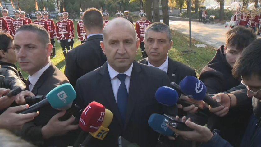 Коментар на президента Румен Радев по актуални теми. Гледайте НА